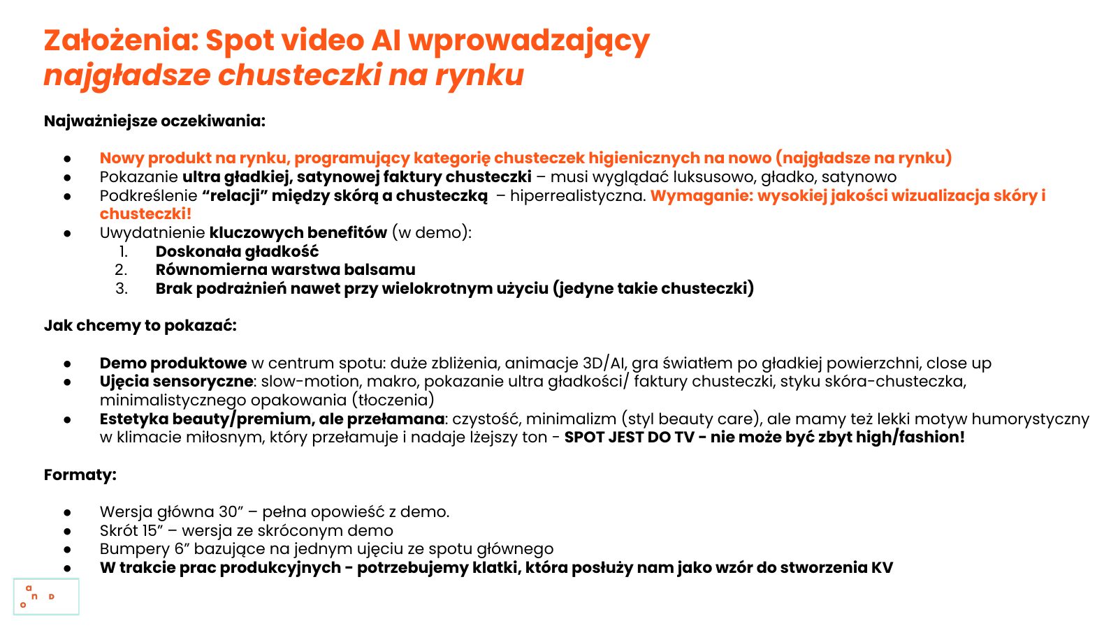 Slajd 3: Założenia i oczekiwania