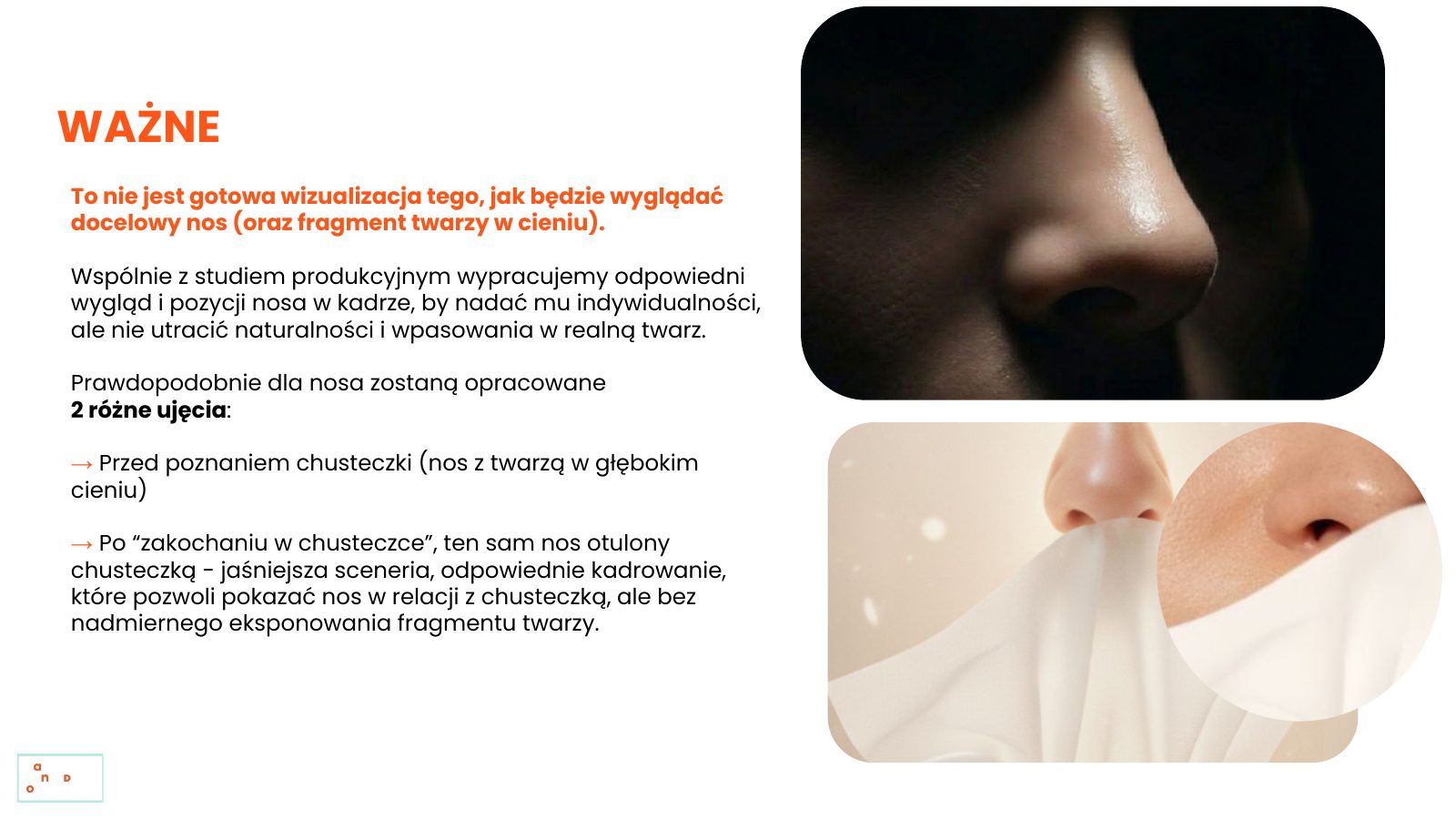 Slajd 9: Wygląd nosa – ważne
