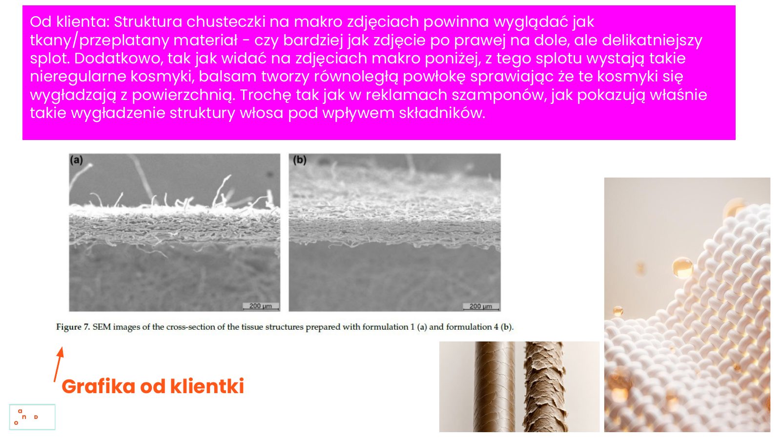 Slajd 31: Struktura chusteczki