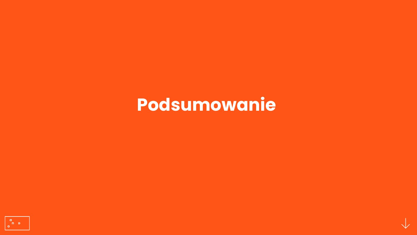 Slajd 38: Podsumowanie